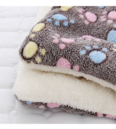 HEYPET Pet Blanket Bed Soft Coral Fleece