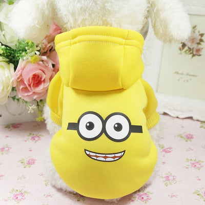 Cartoon Pet Coat Jacket Cotton