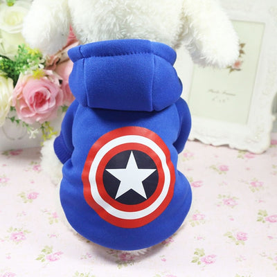 Cartoon Pet Coat Jacket Cotton