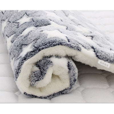 HEYPET Pet Blanket Bed Soft Coral Fleece