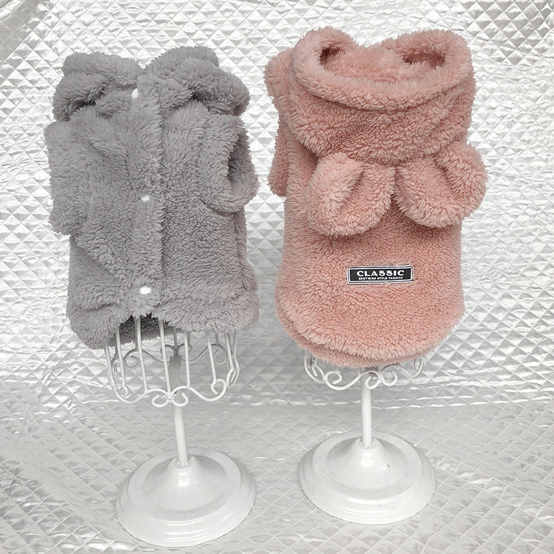 Cute Dog Hoodie Winter