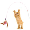 Cat Interactive Toy Stick Feather Wand