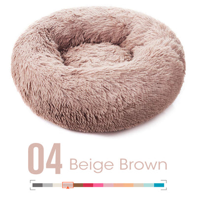 Round Plush Bed House Mat