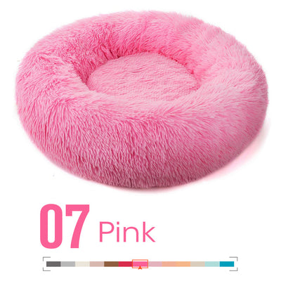 Round Plush Bed House Mat