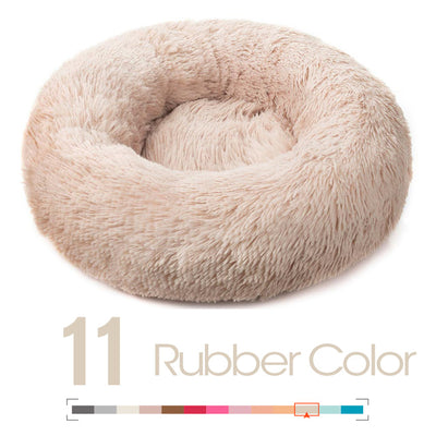 Round Plush Bed House Mat